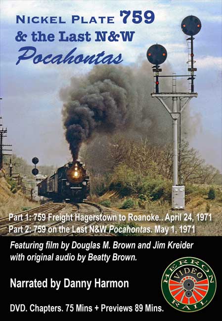 057 NKP 759 & the Last N&W Pocahontas ON SALE to Jan. 15, 2024!